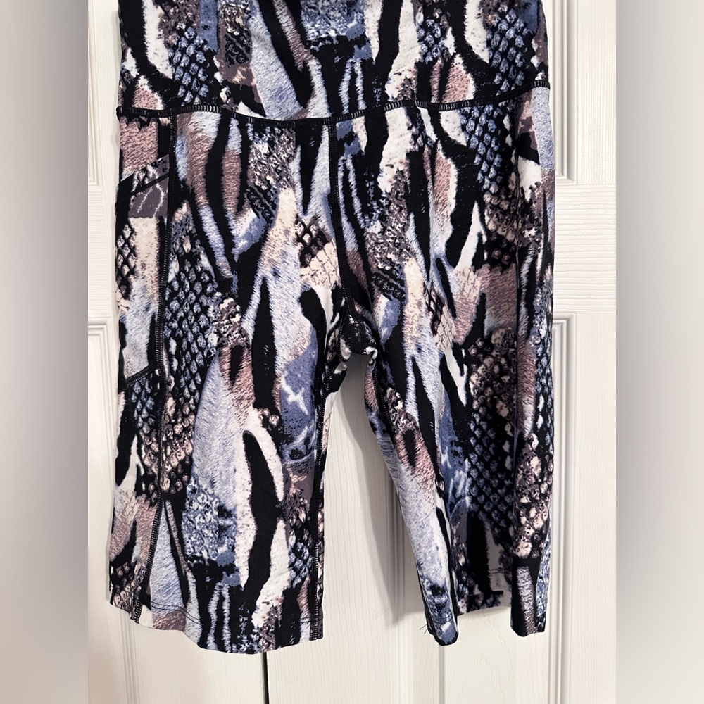 Calvin Klein Multicolor Patterned Bike Shorts